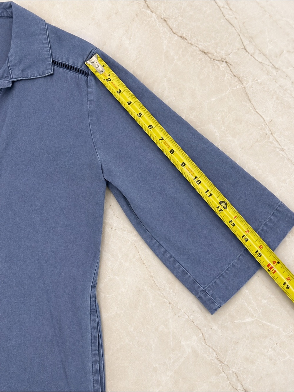 Bella Dahl Tencel Shift Dress – Blue - Size Small - Picture 10 of 11